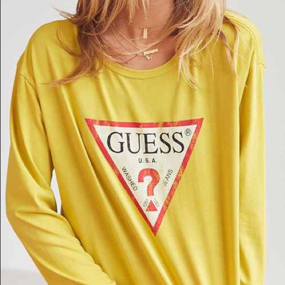 Guess Logo Tee (Urban Outfitters)